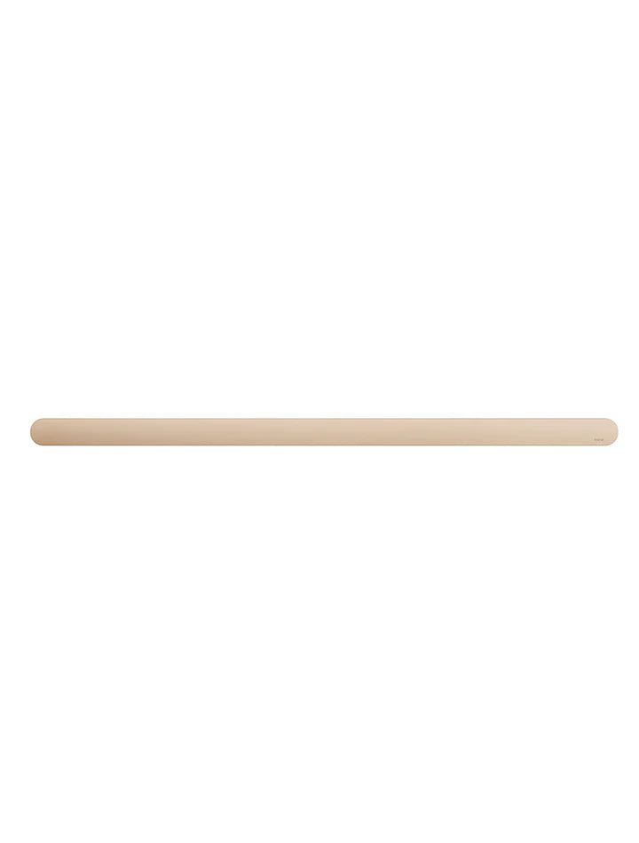 Meir Curvaé Single Towel Rail 600mm - Champagne