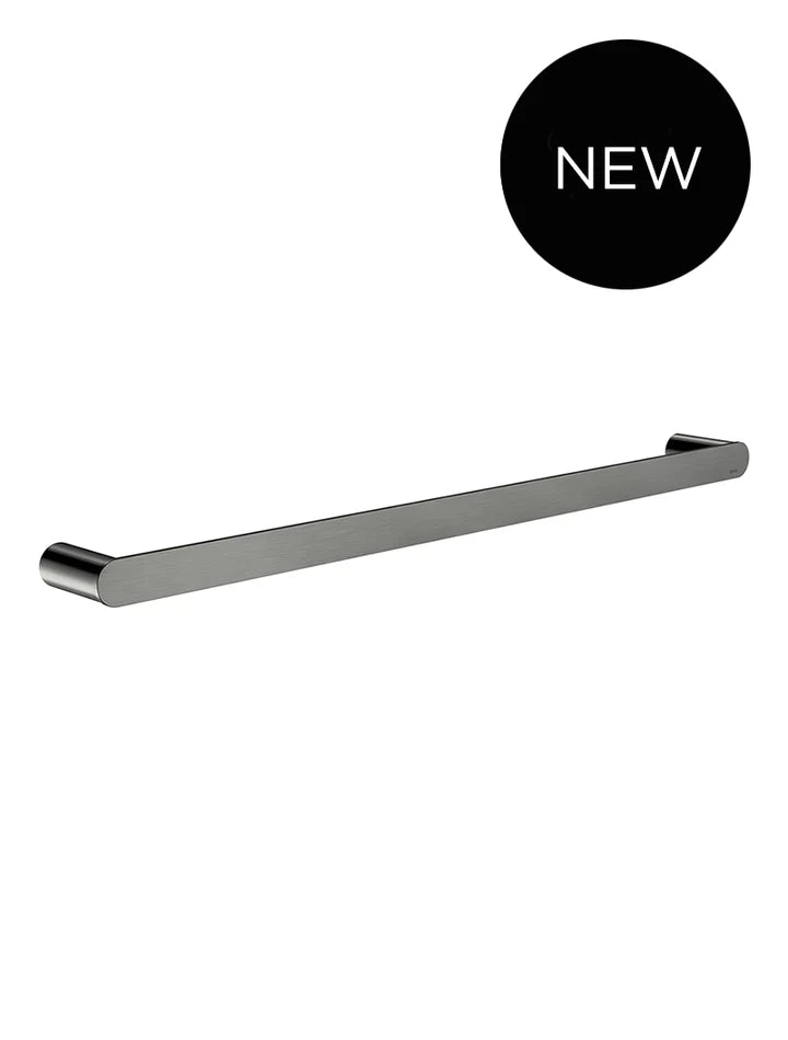 Meir Curvaé Single Towel Rail 600mm - Gunmetal