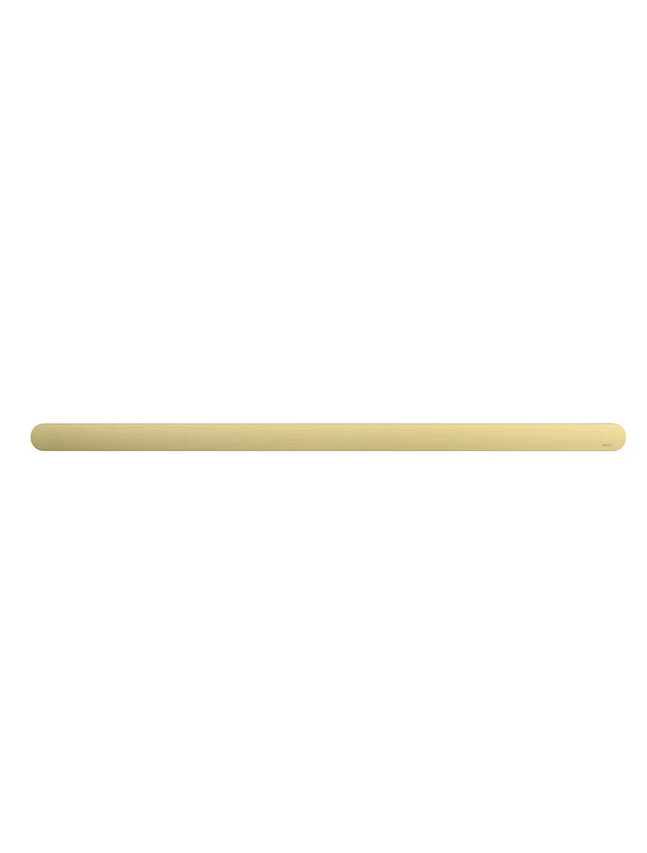 Meir Curvaé Single Towel Rail 600mm - Tiger Bronze