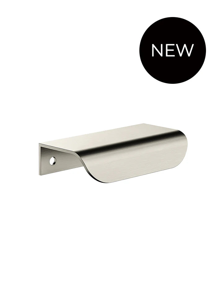 Meir Öppen Edge-Pull Cabinet Handle - Brushed Nickel