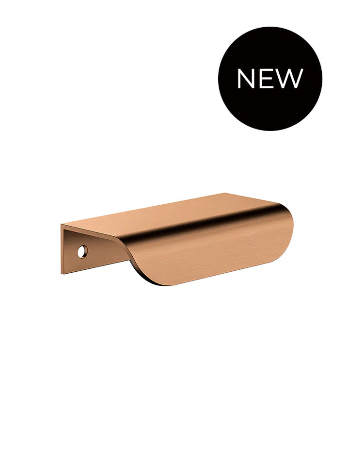 Meir Öppen Edge-Pull Cabinet Handle - Lustre Bronze
