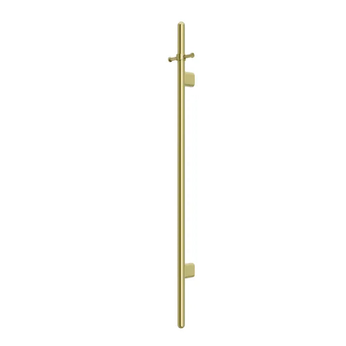 Meir Vertical Heated Towel Rail - Tiger Bronze