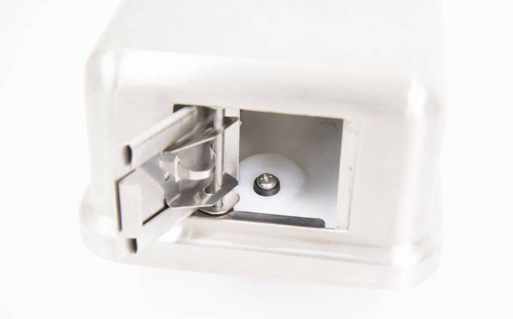 Metlam Vertical Soap Dispenser - Satin Stainless Steel