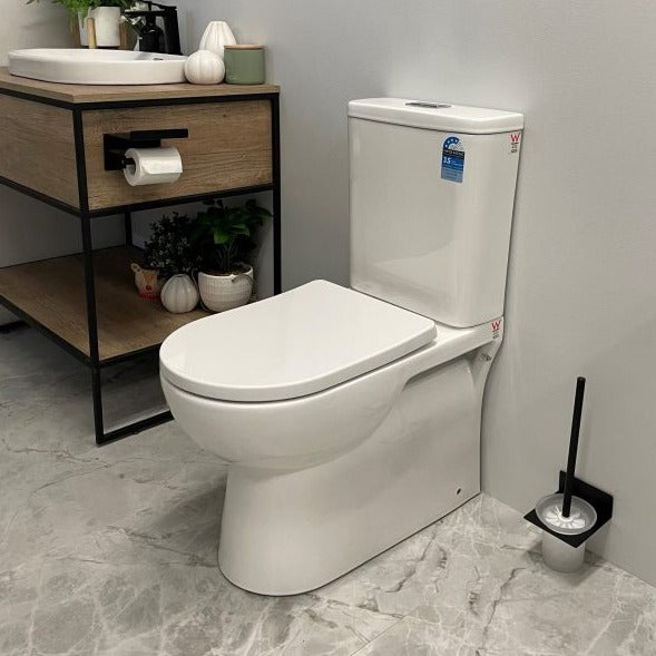 Malonia Back to Wall Toilet Suite Gloss White