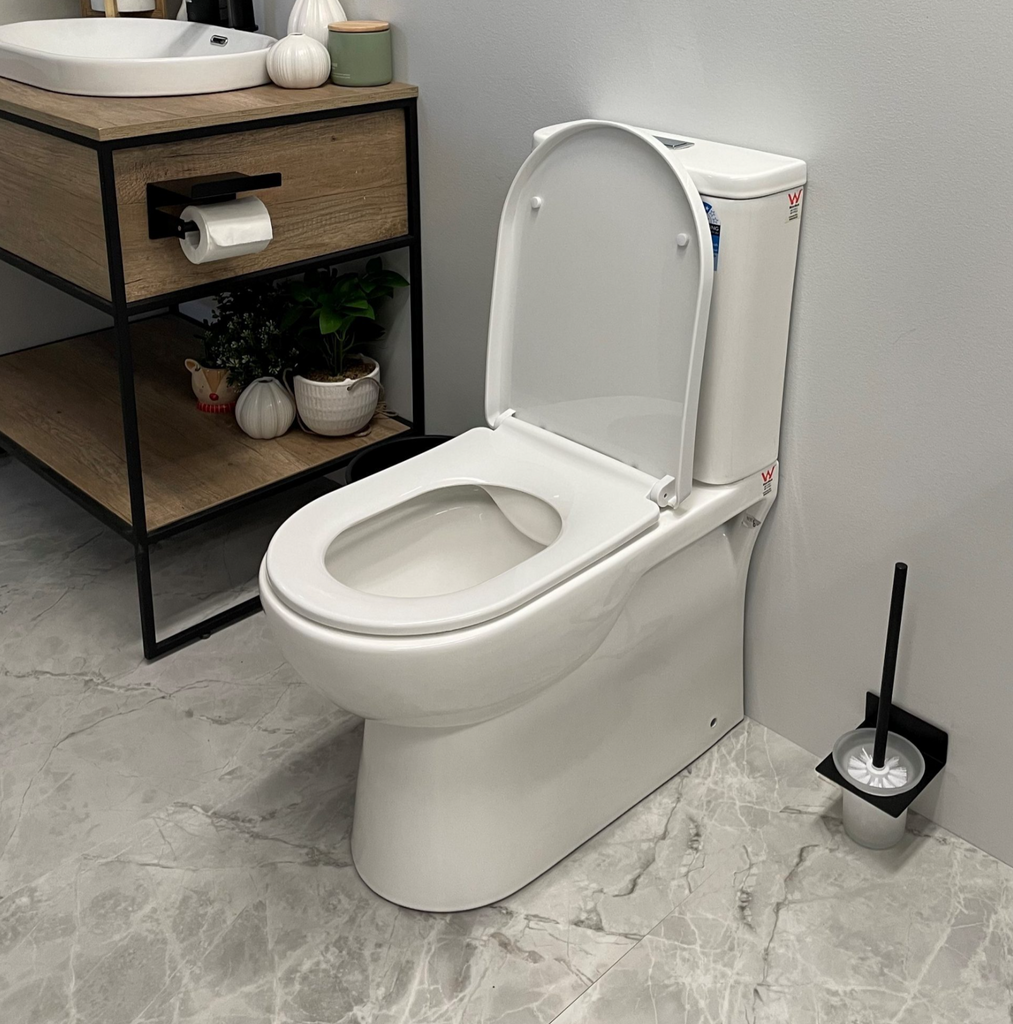 Malonia Back to Wall Toilet Suite Gloss White