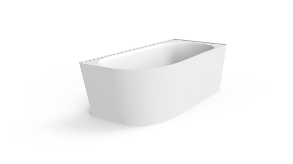 Decina Natalia 1700 Freestanding Bath - Gloss White