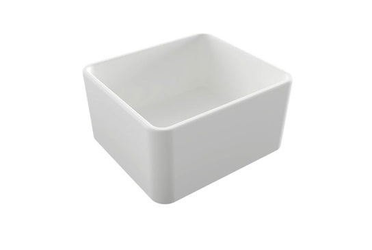 Turner Hastings Novi 51 x 46 Fine Fireclay Farmhouse Butler Sink - Gloss White