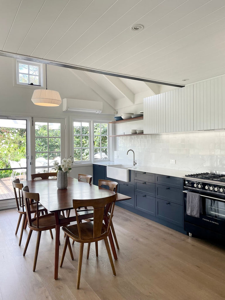 Turner Hastings Novi 84 x 46 Fine Fireclay Farmhouse Butler Sink - Matte White