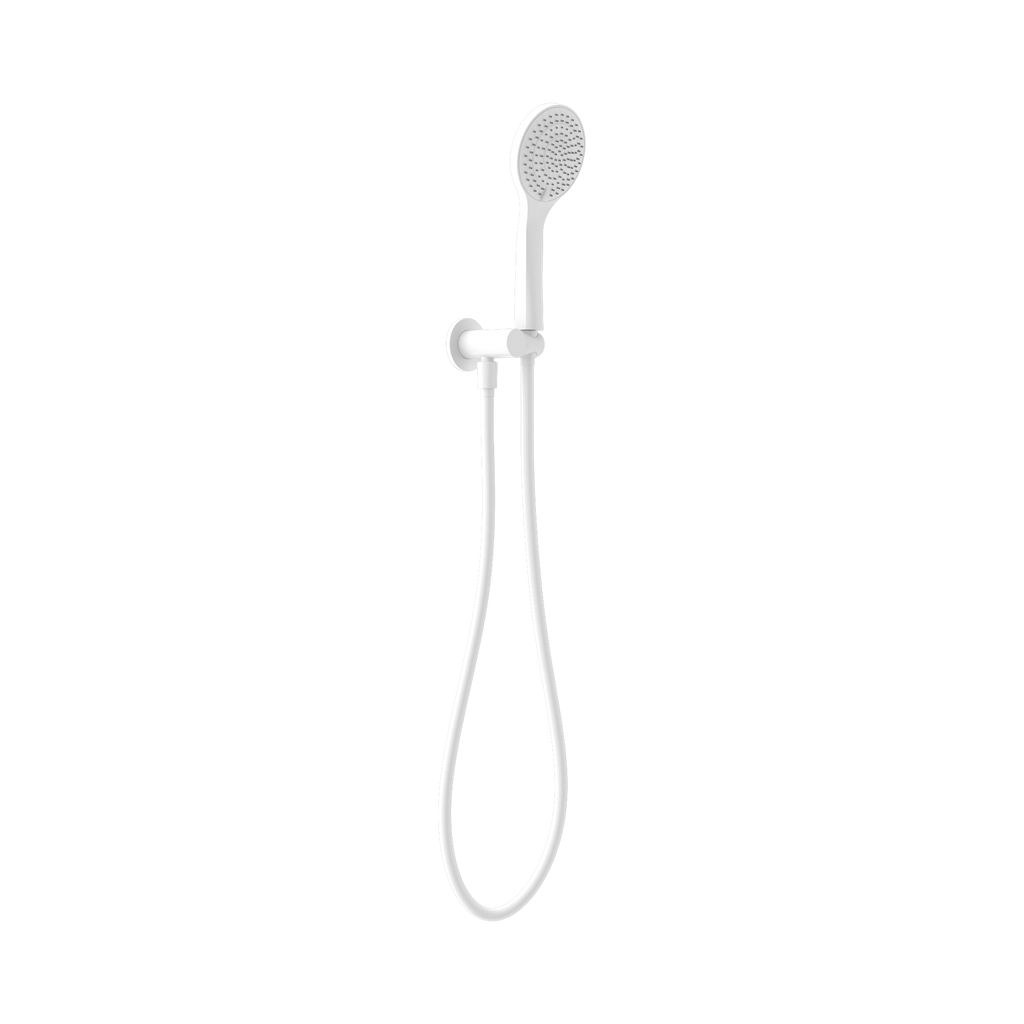 Nero Mecca Shower Bracket with Air Shower - Matte White