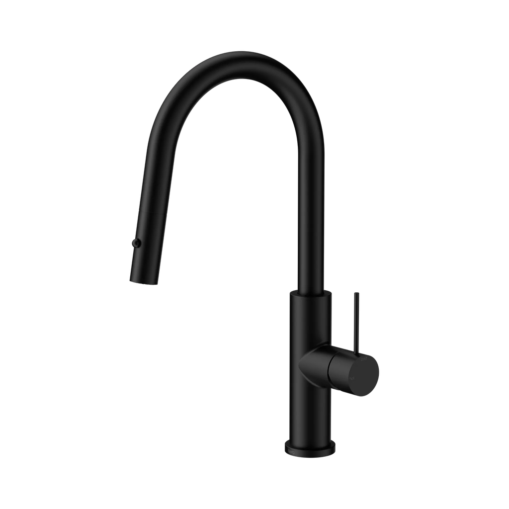 Nero Mecca Smart Sensor Pull Out Kitchen Mixer - Matte Black
