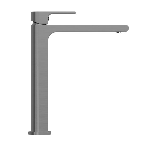 Nero Bianca Tall Basin Mixer - Gunmetal Grey