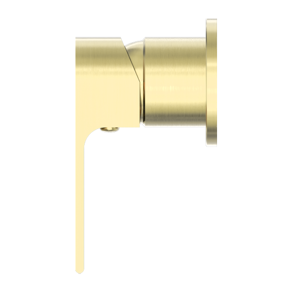 Nero Bianca Shower / Bath Mixer 60mm - Brushed Gold