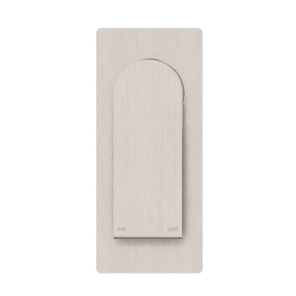 Nero Bianca Shower Mixer - Brushed Nickel