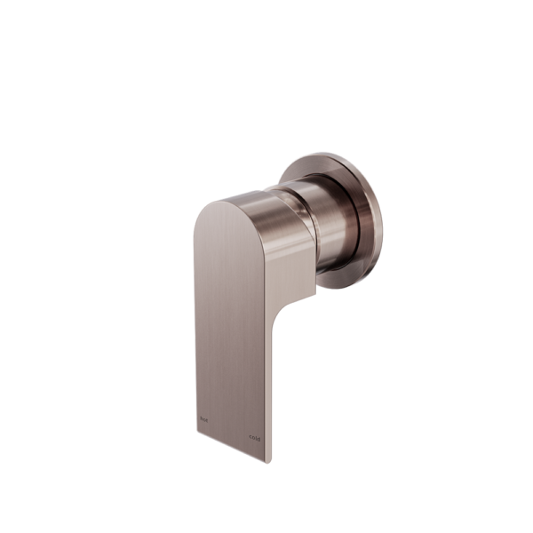Nero Bianca Shower / Bath Mixer 60mm - Brushed Bronze