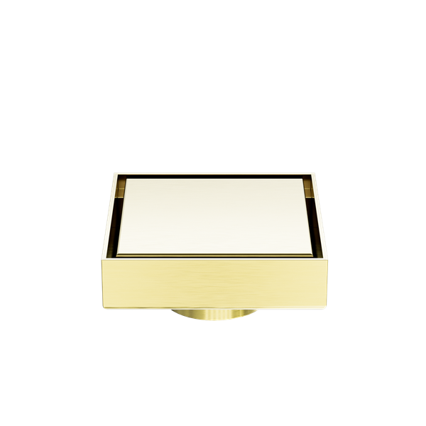 Nero Tile Insert Floor Waste 50mm Outlet - Brushed Gold