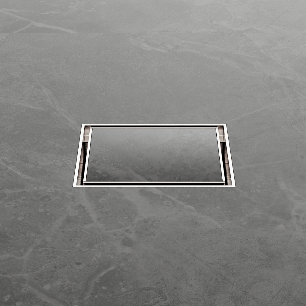 Nero Tile Insert Floor Waste 50mm Outlet - Brushed Nickel