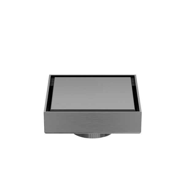 Nero Tile Insert Floor Waste 50mm Outlet - Gunmetal Grey