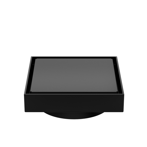 Nero Tile Insert Floor Waste 100mm Outlet - Matte Black
