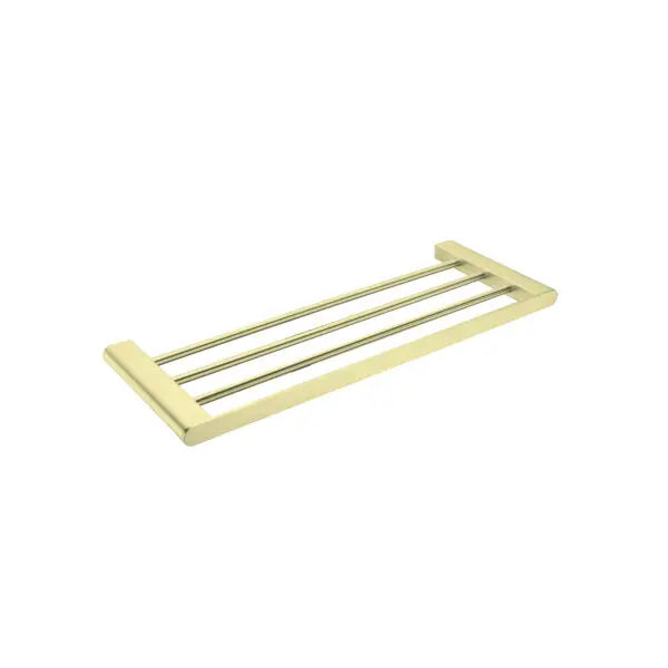 Nero Bianca Towel Rack - Brushed Gold