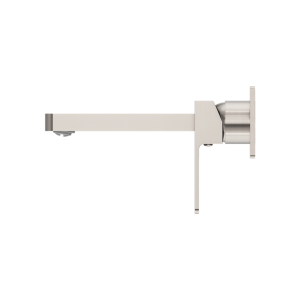 Nero Celia Wall Basin/Bath Mixer - Brushed Nickel