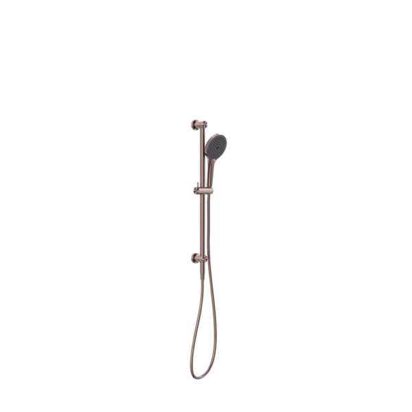 Nero Mecca Rail Shower with Air Shower II - Brushed Bronze