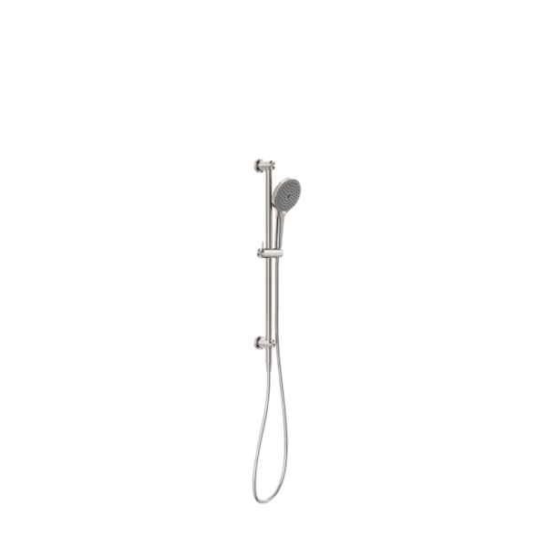 Nero Mecca Rail Shower with Air Shower II - Brushed Nickel