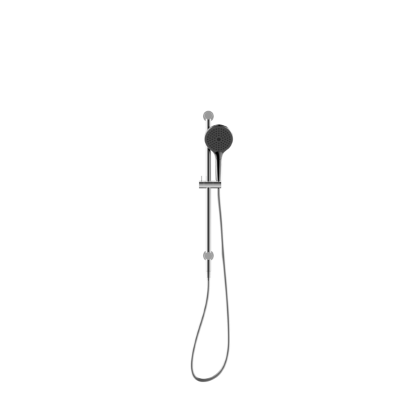 Nero Mecca Rail Shower with Air Shower II - Chrome
