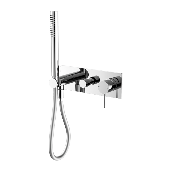 Nero Mecca Shower Mixer Diverter System - Chrome