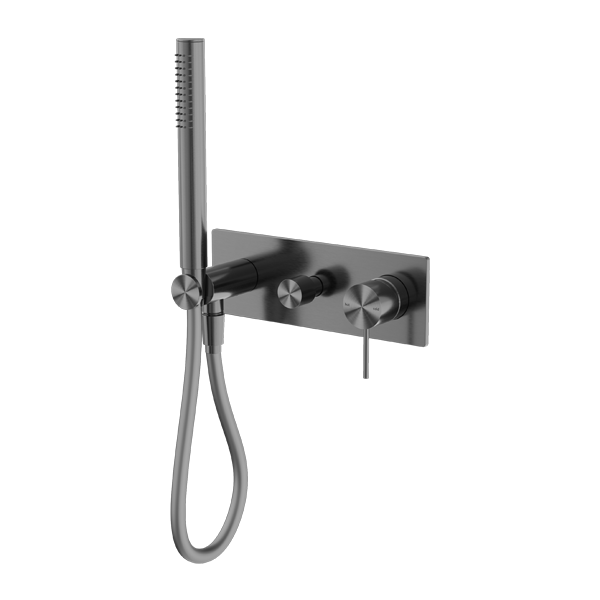 Nero Mecca Shower Mixer Diverter System - Gunmetal