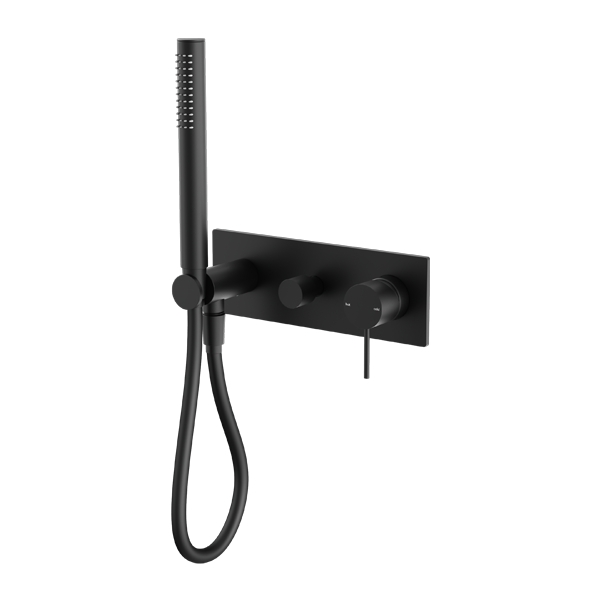 Nero Mecca Shower Mixer Diverter System - Matte Black