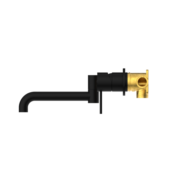 Nero Mecca Wall/Basin Bath Mixer Swivel Spout - Matte Black