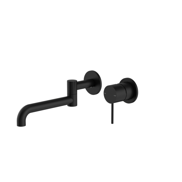 Nero Mecca Wall/Basin Bath Mixer Swivel Spout - Matte Black