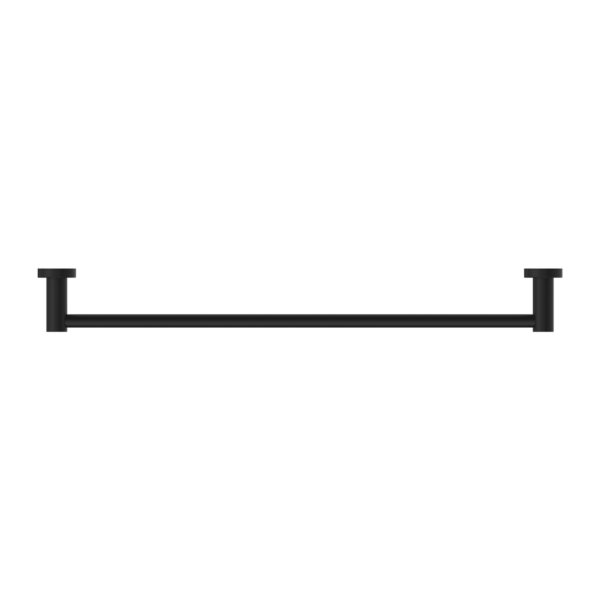 Nero Mecca Single Towel Rail - Matte Black