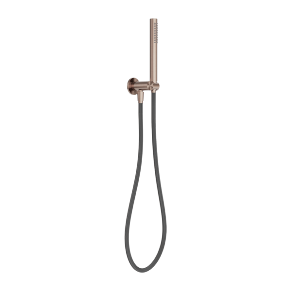 Nero ZEN SS316L Outdoor Shower on Bracket - Brushed Bronze
