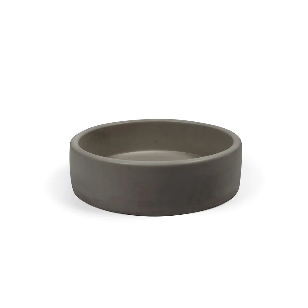 Nood Co Bowl Basin Surface Mount - Mid Tone Grey