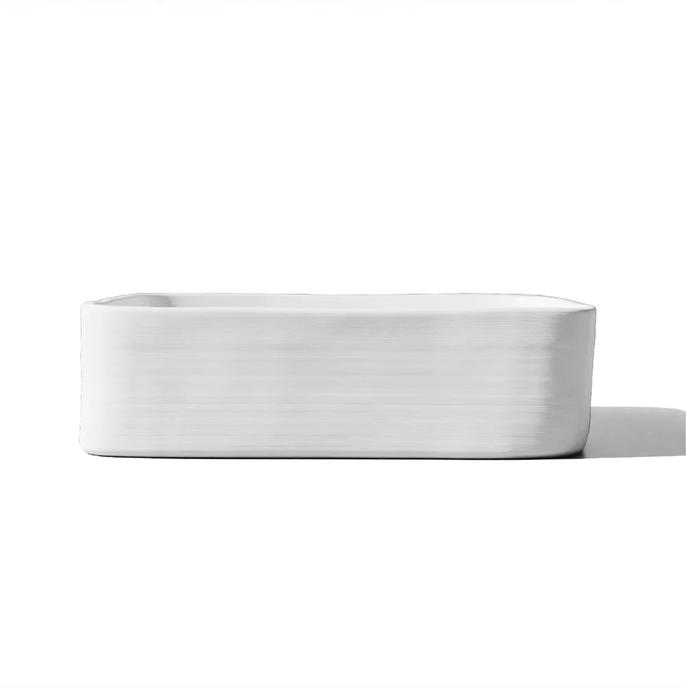 Nood Co Cast Basin Wall Hung - Ivory