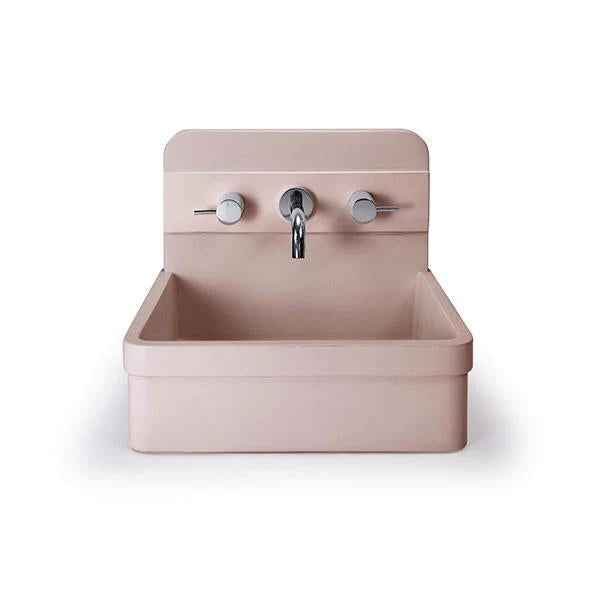 Nood Co Herbert Basin One Tone Surface Mount - Blush Pink