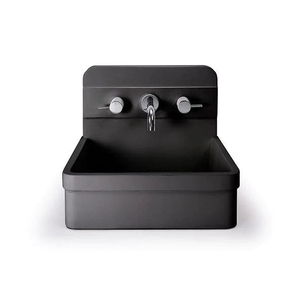 Nood Co Herbert Basin One Tone Surface Mount - Charcoal