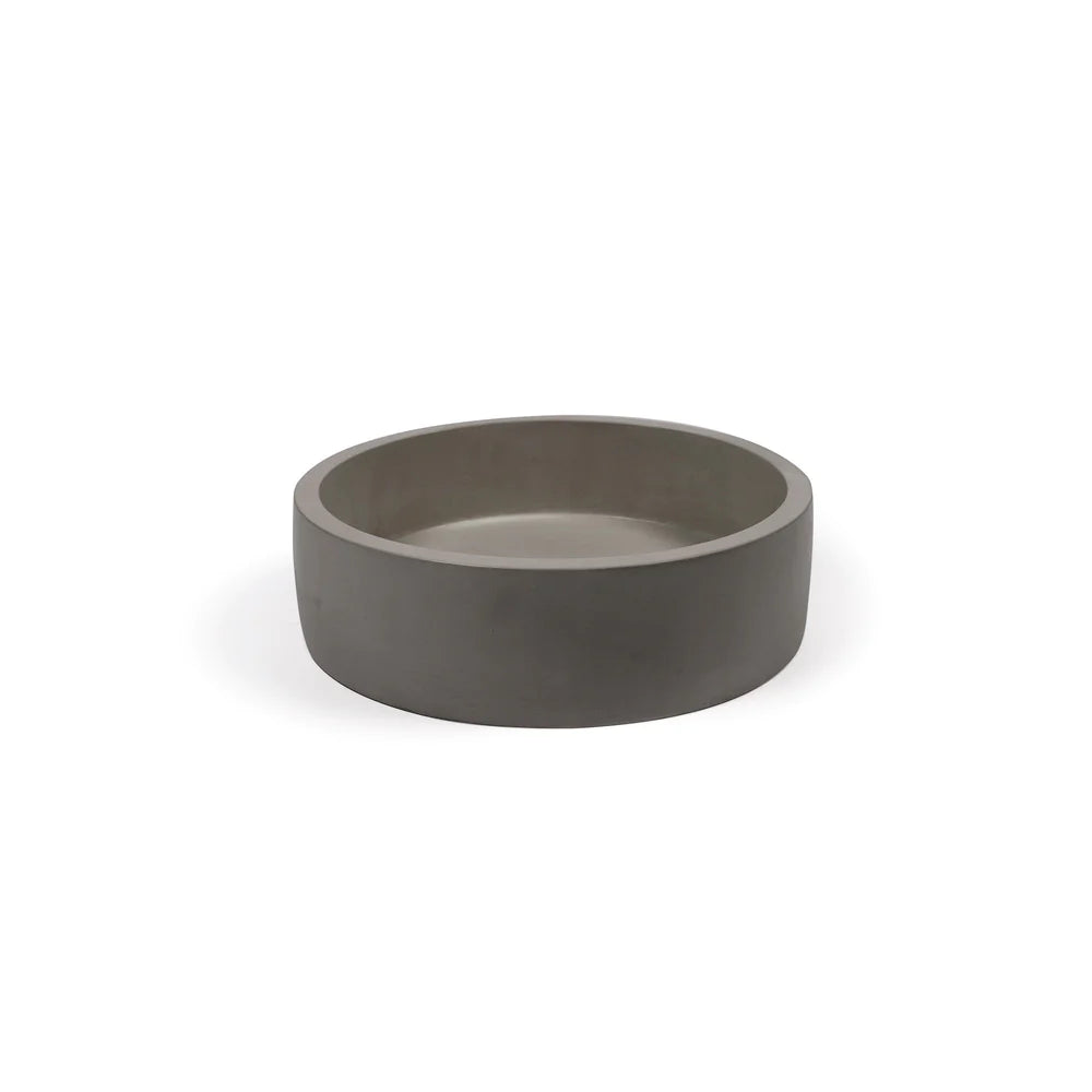 Nood Co Hoop Basin Surface Mount - Mid Tone Grey