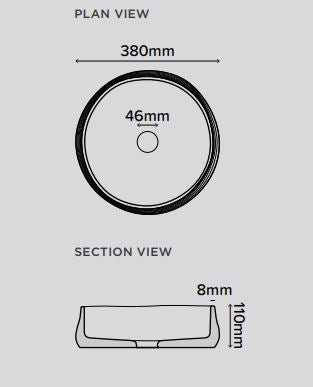 Nood Co Mill Basin Surface Mount - Musk