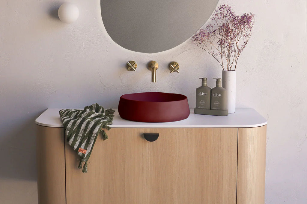 Nood Co Mill Basin Wall Hung - Clay