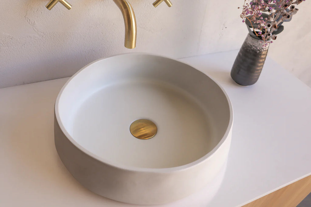 Nood Co Mill Basin Wall Hung - Ivory