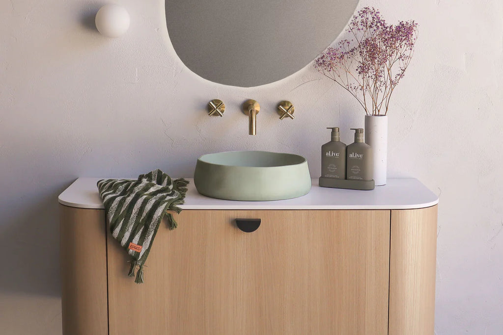 Nood Co Mill Basin Wall Hung - Mint