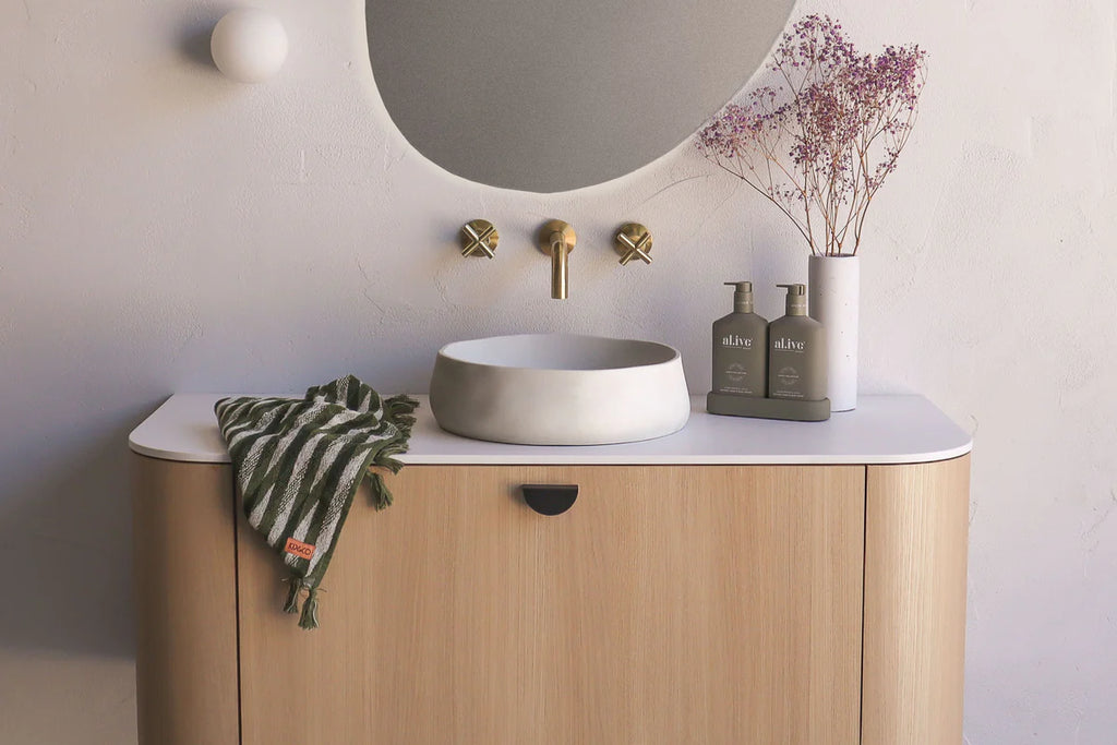 Nood Co Mill Basin Wall Hung - Morning Mist