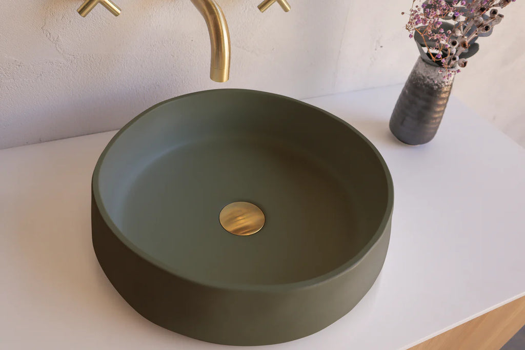 Nood Co Mill Basin Wall Hung - Olive