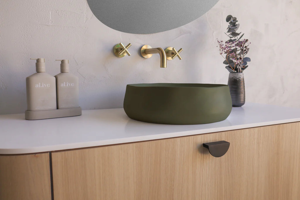 Nood Co Mill Basin Wall Hung - Olive