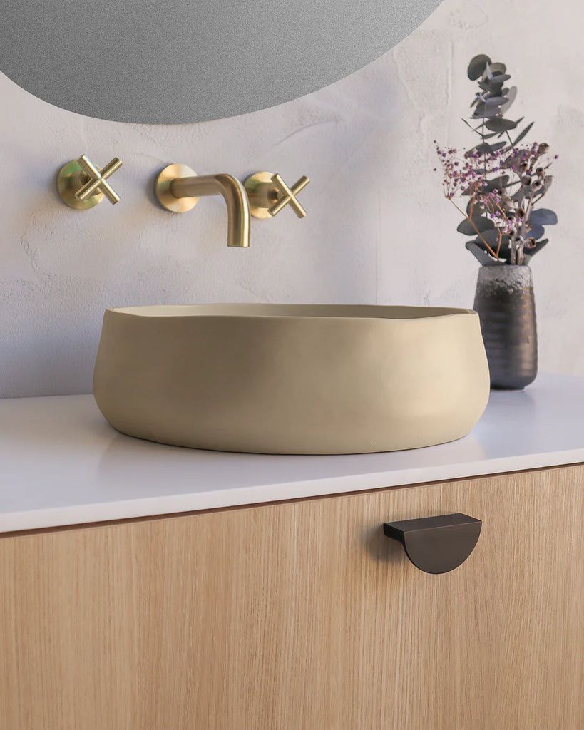 Nood Co Mill Basin Wall Hung - Sand