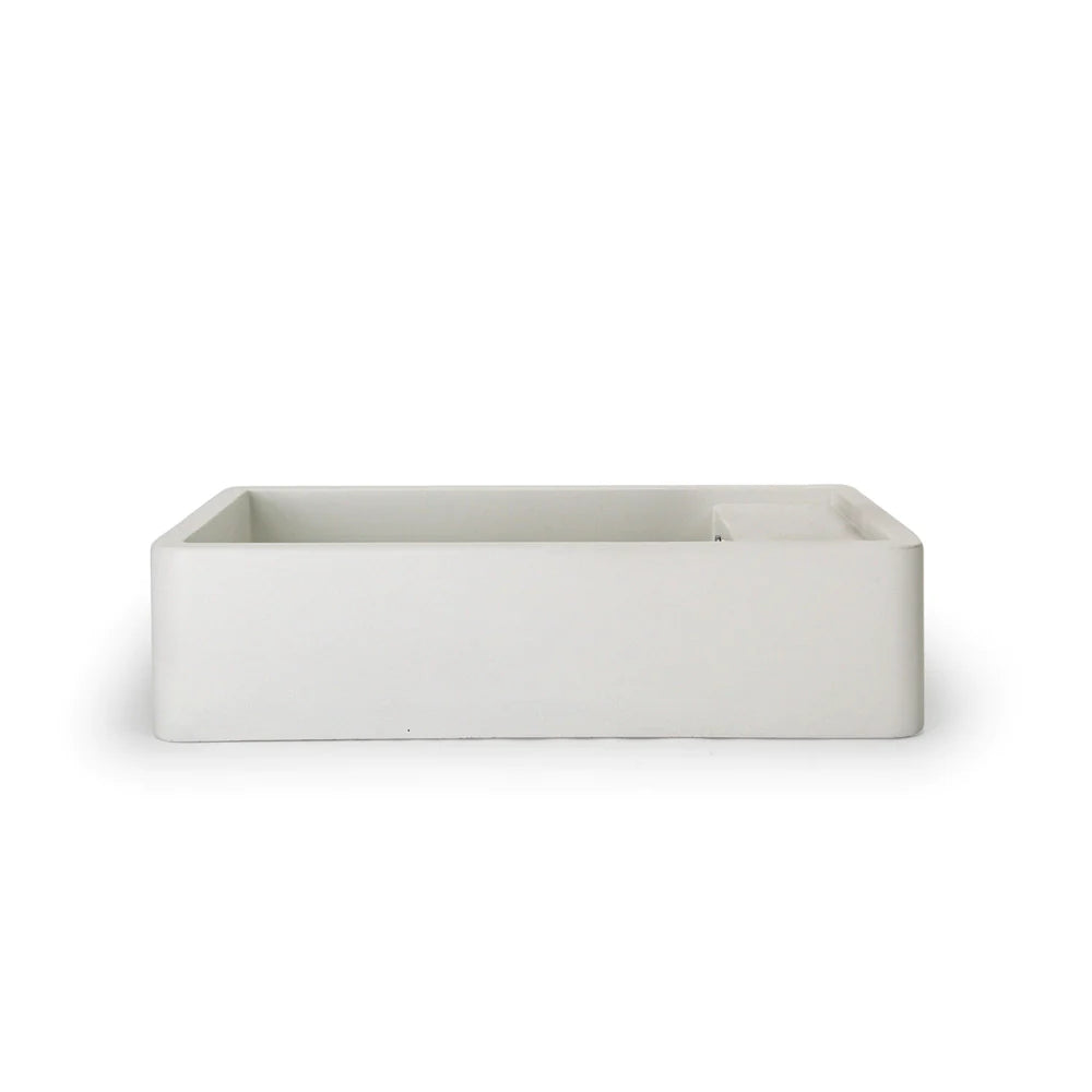 Nood Co Shelf 01 Basin Surface Mount - Ivory