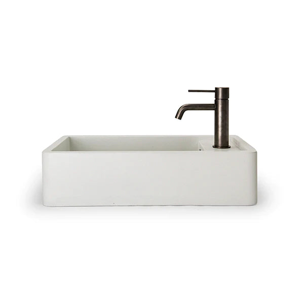Nood Co Shelf 01 Basin Wall Hung - Ivory