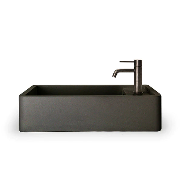 Nood Co Shelf 02 Basin Surface Mount - Charcoal